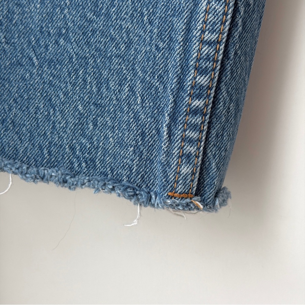 ABERCROMBIE & FITCH | VINTAGE STRAIGHT HIGH RISE DENIM JEANS 26 PETITE XS - Picture 7 of 7